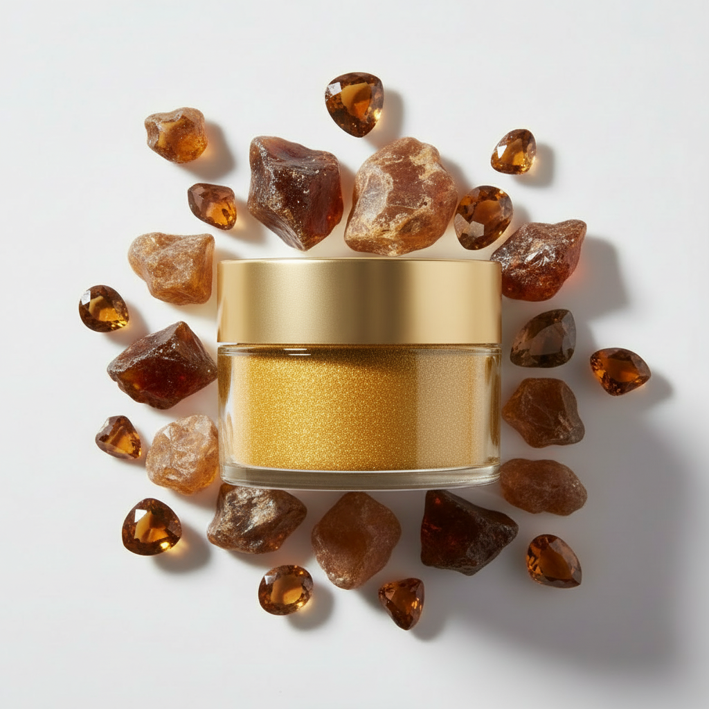 Pigmento Dorado Intenso - Flat Lay