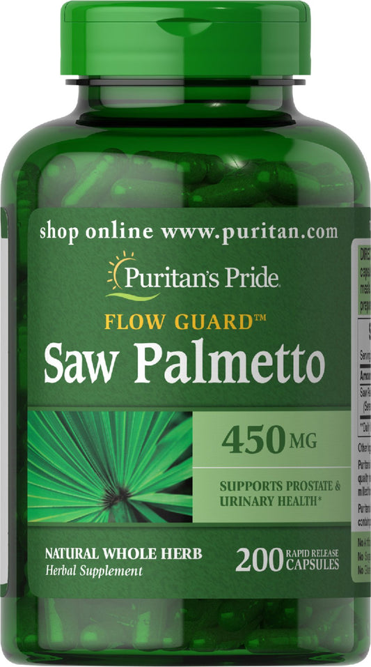 Saw Palmetto 450 mg – Puritan's Pride